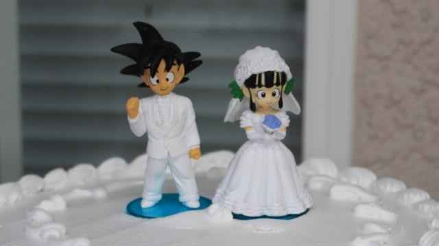 goku y milk (dragon ball)