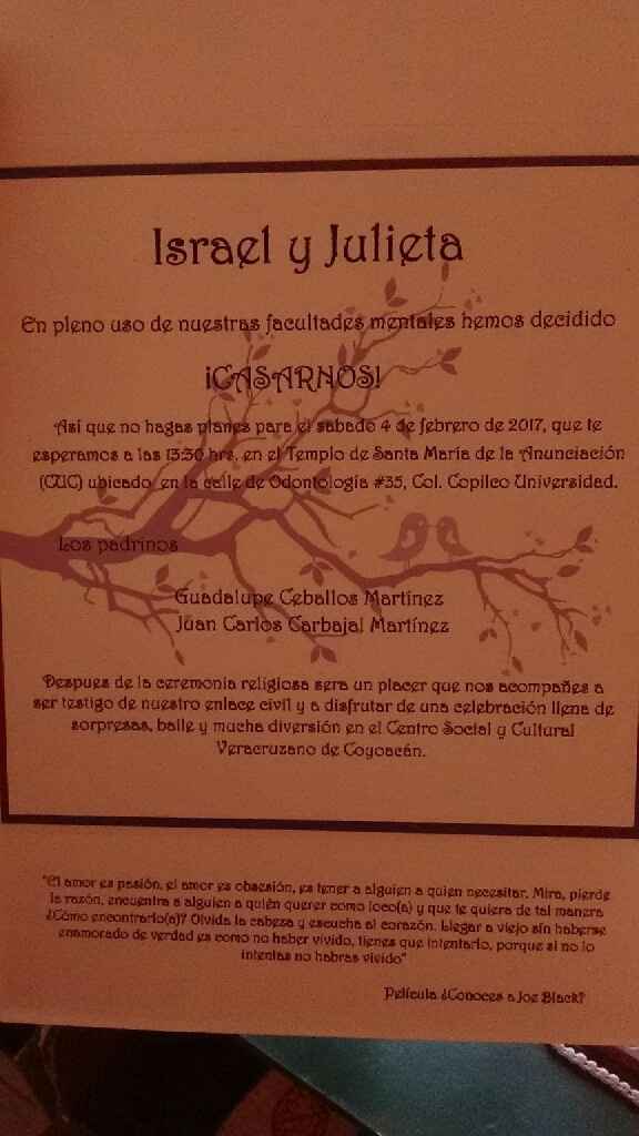 Después del mal rato, las invitaciones - 5