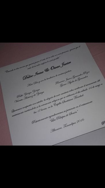 Invitaciones 
