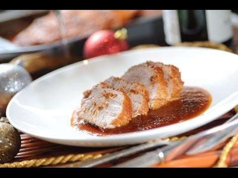 cuete en salsa de chipotle y piloncillo