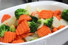 verduras a la mantequilla