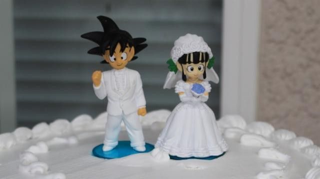 goku y milk (dragon ball)