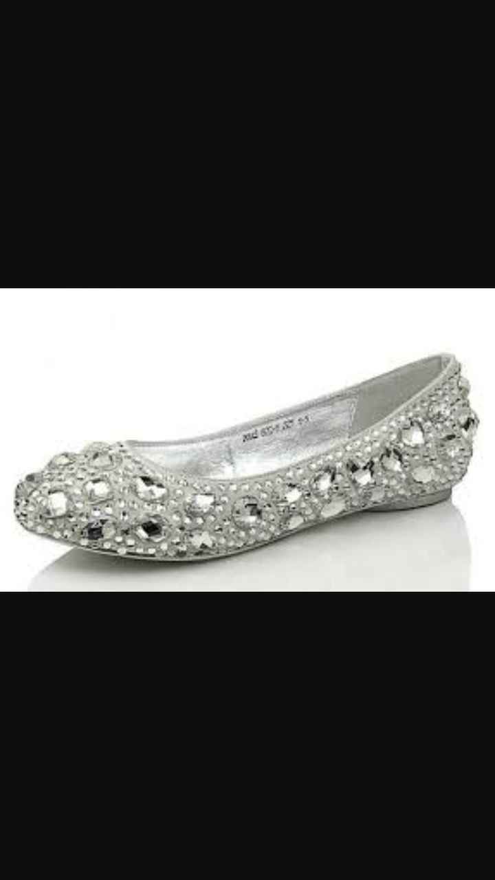 Los zapatos de la novia son flats - 1