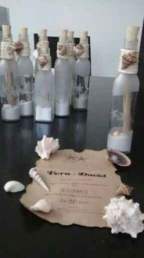 Colores para una boda en  la playa. - 1