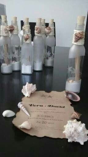 Colores para una boda en  la playa. - 1