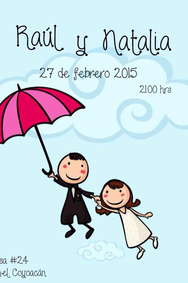 Mis invitaciones para boda civil - 1