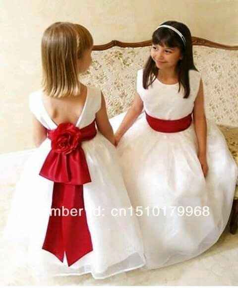 Pajes vestidos de tul - 2