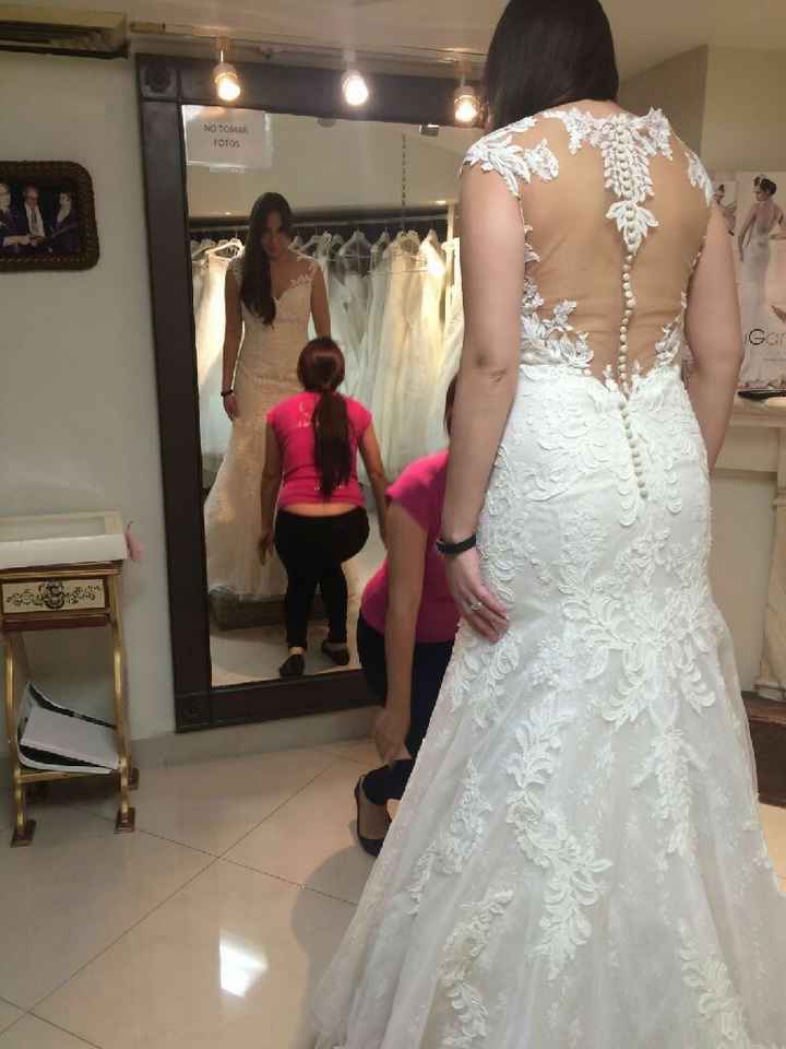 Me medi los primeros vestidos!!! - 2
