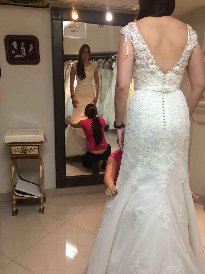 Me medi los primeros vestidos!!! - 3