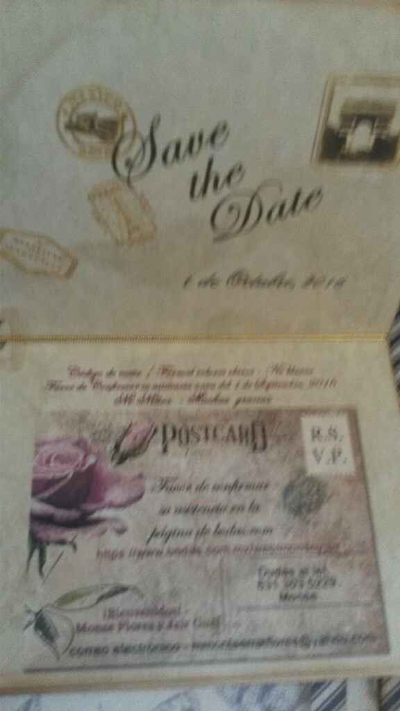 Llegaron las  invitaciones!! - 2