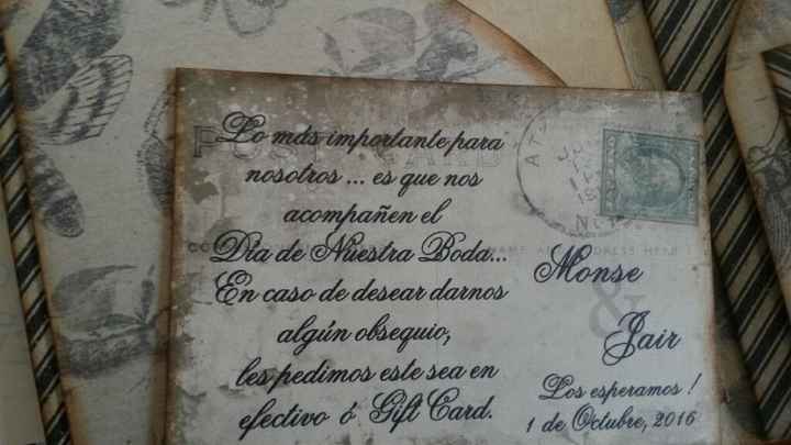 Llegaron las  invitaciones!! - 6