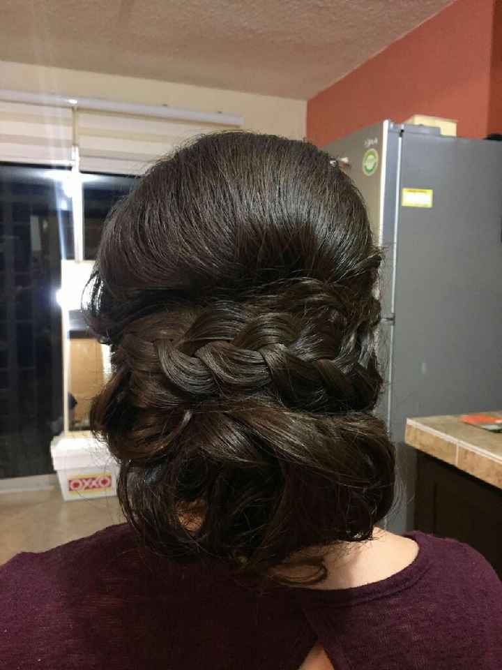 Prueba de maquillaje y peinado... y me gusto - 1