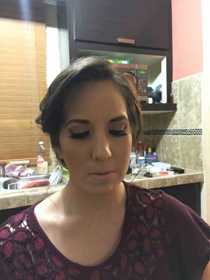 Prueba de maquillaje y peinado... y me gusto - 3