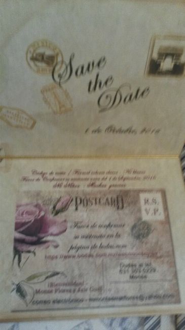 Llegaron las  invitaciones!! - 2