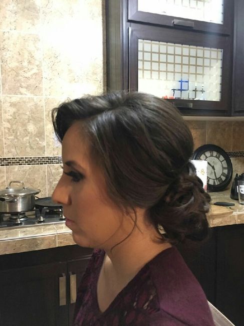 Prueba de maquillaje y peinado... y me gusto - 2