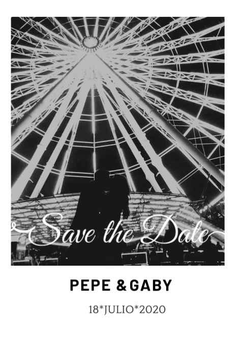 ¿Necesario o lujo?  Save the Date - 1