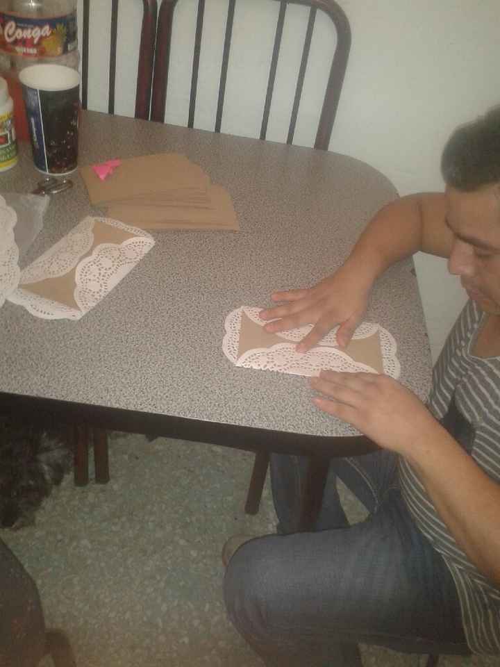 Invitaciones y centros d mesa diy - 2