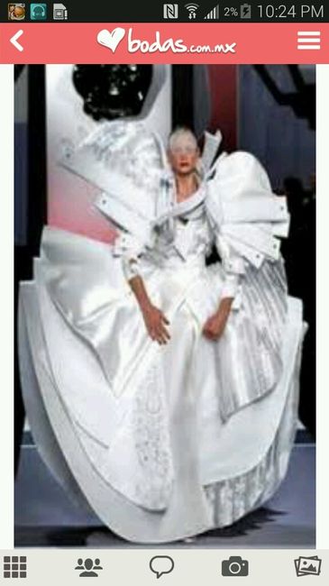 Hacemos un juego? el look de novia más extravagante!!! - 1