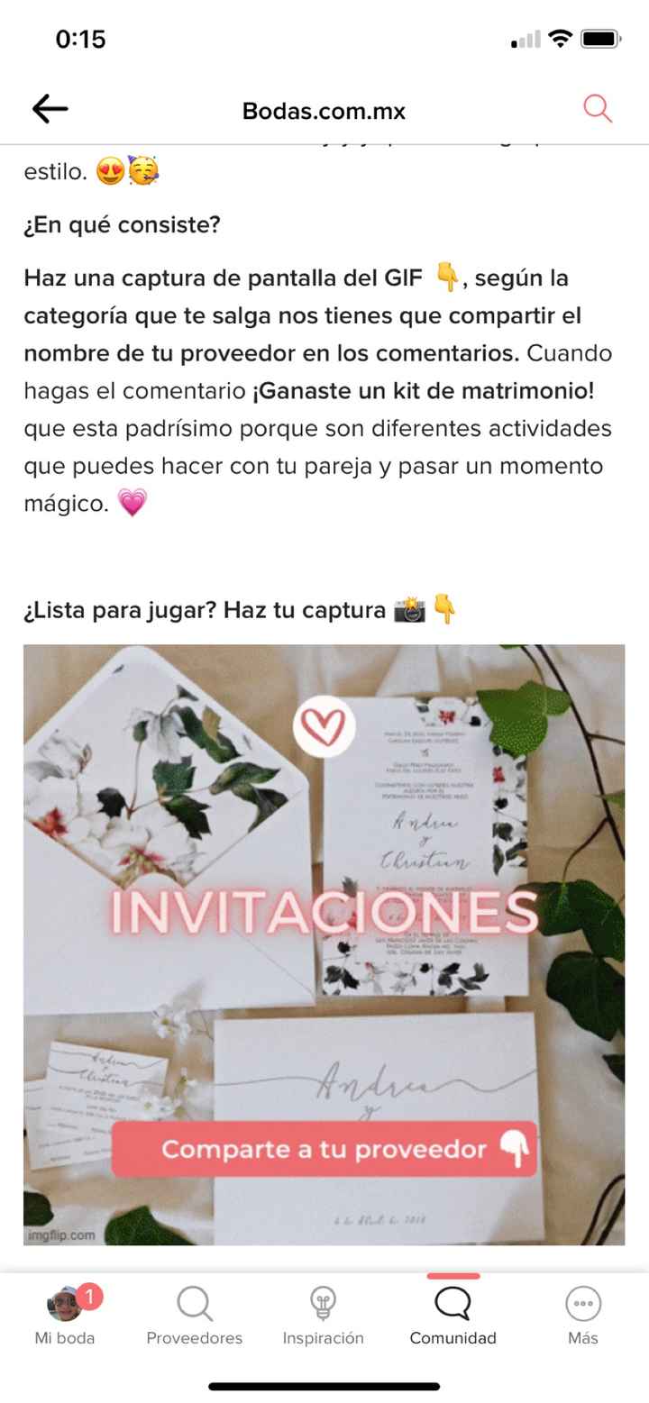 ¡Gana un kit de parejas 💑🎁! Juega a la catafixia de proveedores - 1