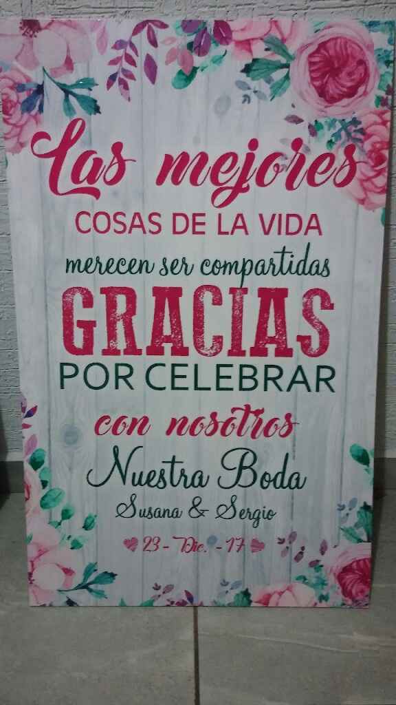  Tengo letrero de bienvenida 😀❤😍 - 1