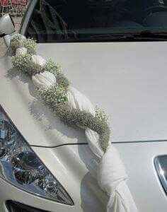 Como adornar el auto que nos llevará ala iglesia!!! - 4