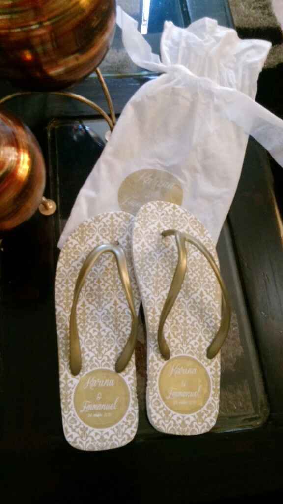 Llegaron mis sandalias y pantuflas!! - 1
