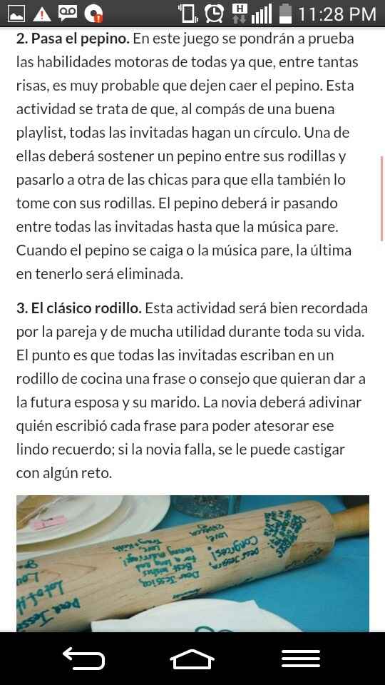 Juegos para la despedida de soltera!! - 1