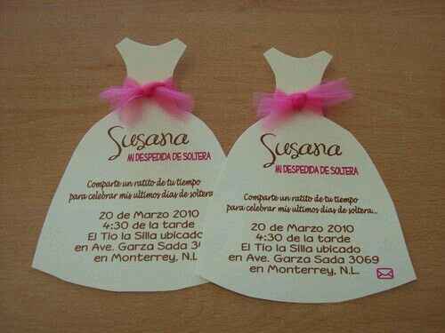 Pueden ayudarme con invitaciones despedida - 6