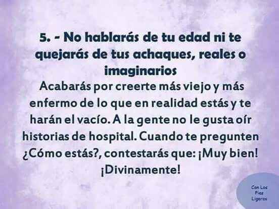 Reglas basicas para una autoestima de 10!!! - 6