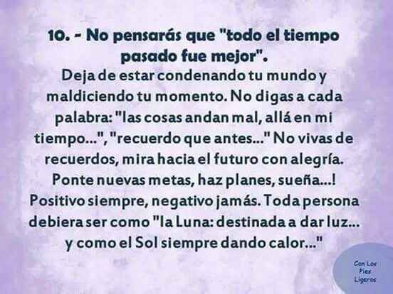 Reglas basicas para una autoestima de 10!!! - 9