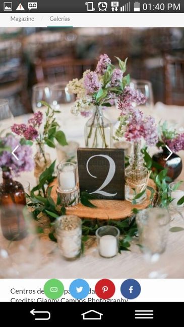 Ramo y centros de mesa - 2