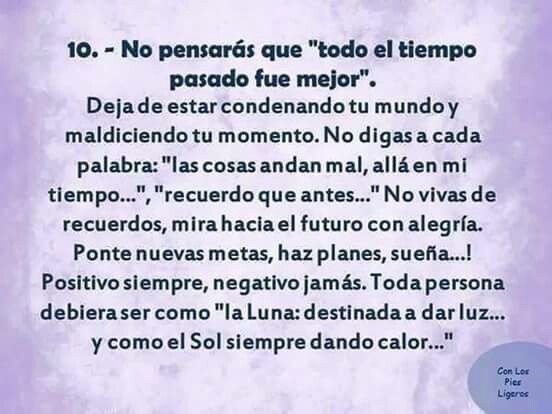 Reglas basicas para una autoestima de 10!!! - 9