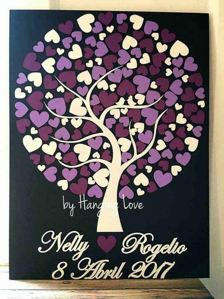 Combinacion de colores lila, blanco y dorado - 3