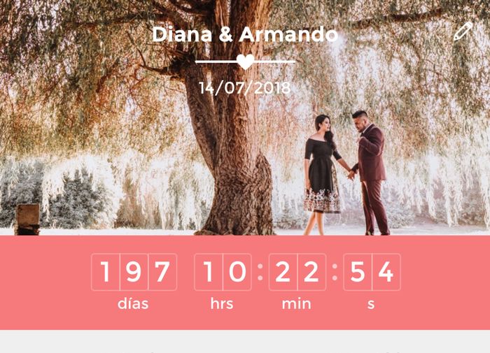 ¡Seremos Marido&Mujer en __ días! - 1