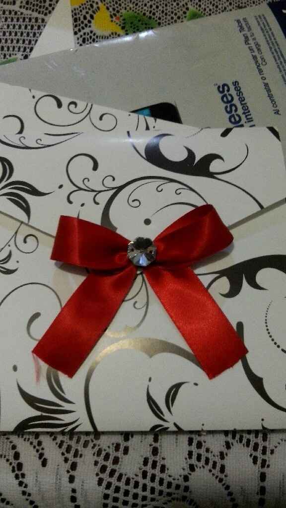 Mis invitaciones diy, que les parecen?? - 1