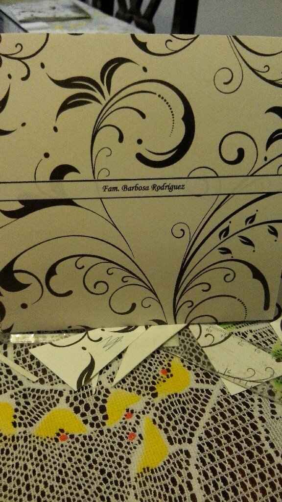 Mis invitaciones diy, que les parecen?? - 4