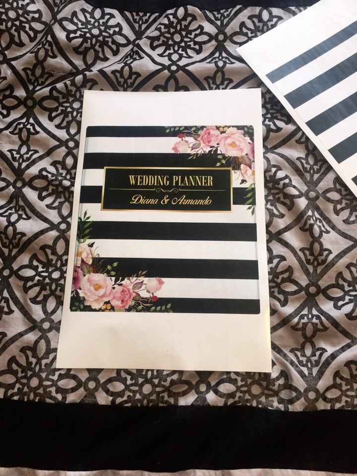 Mi agenda organizadora de bodas casi terminada ❤️ - 1