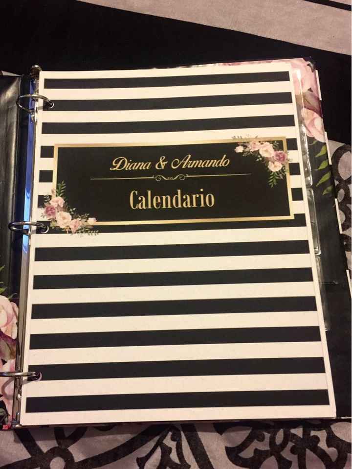 Mi agenda organizadora de bodas casi terminada ❤️ - 9