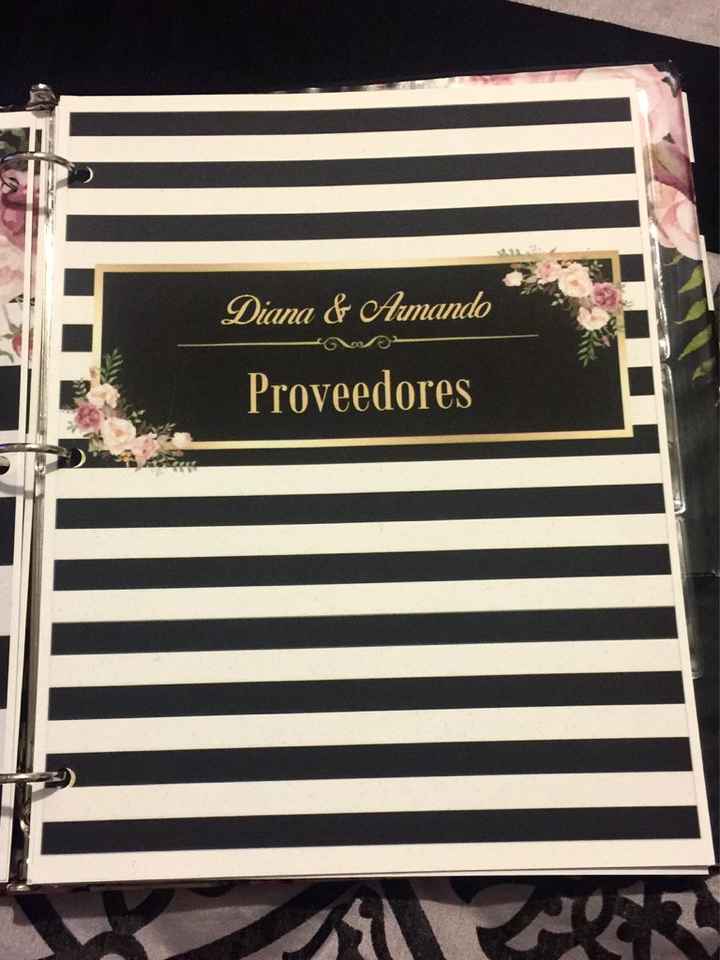 Mi agenda organizadora de bodas casi terminada ❤️ - 12