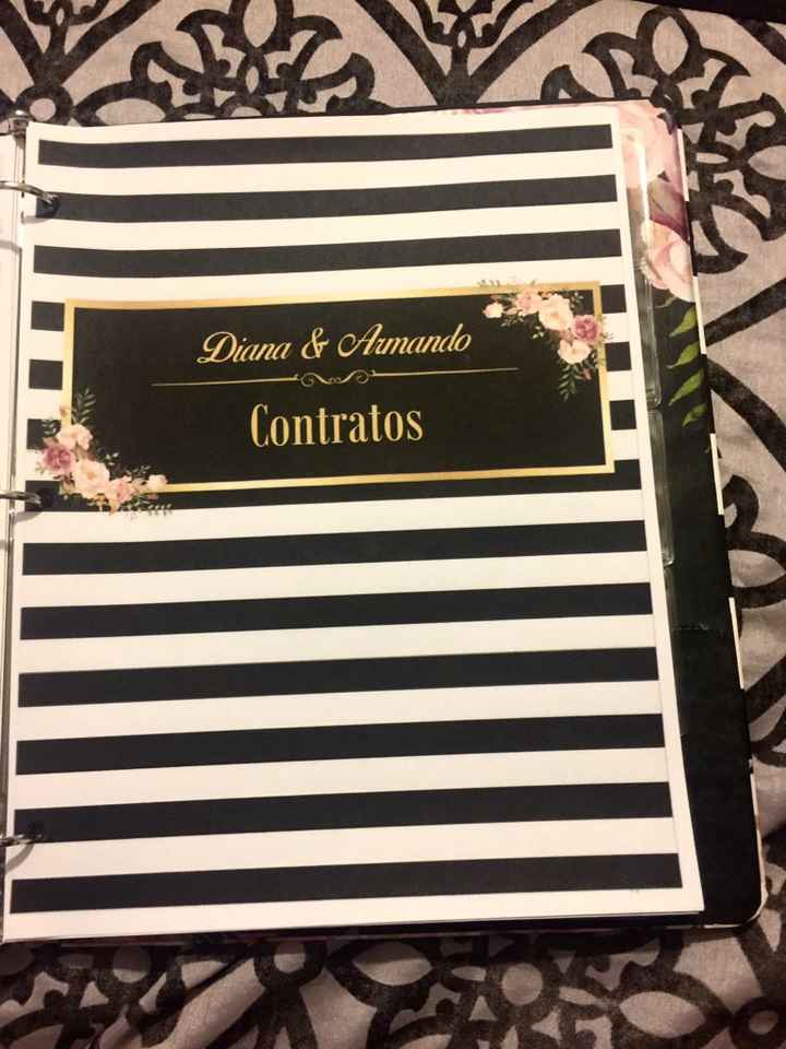 Mi agenda organizadora de bodas casi terminada ❤️ - 18