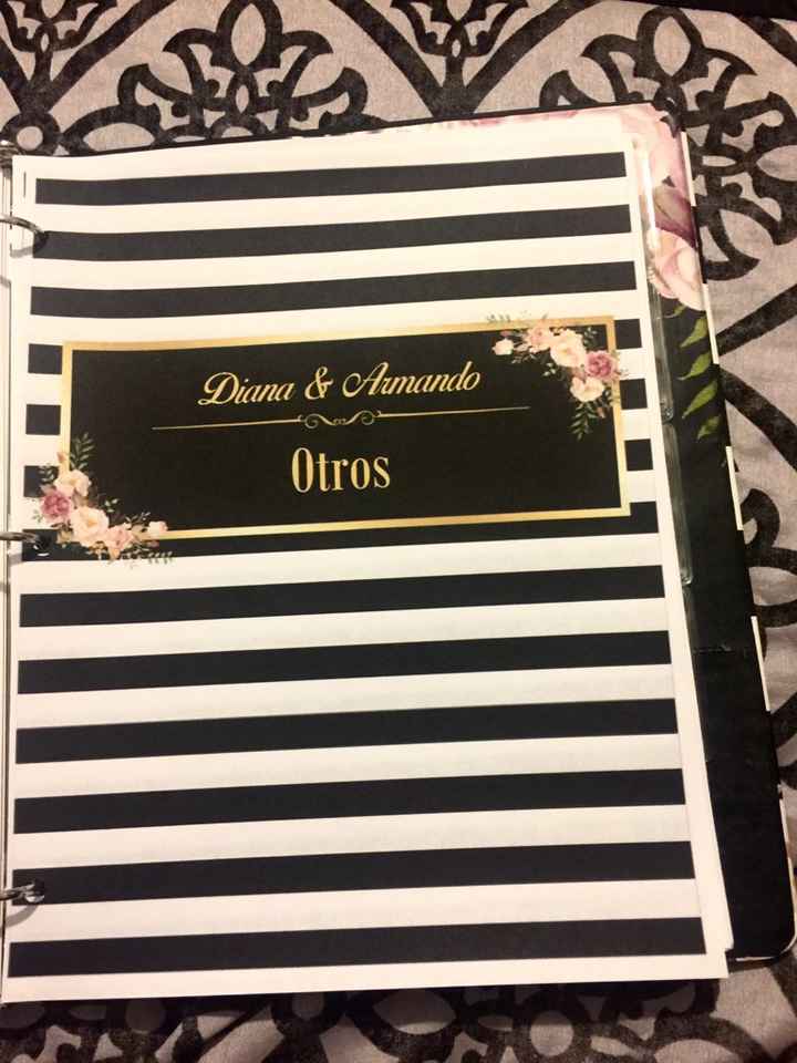 Mi agenda organizadora de bodas casi terminada ❤️ - 19