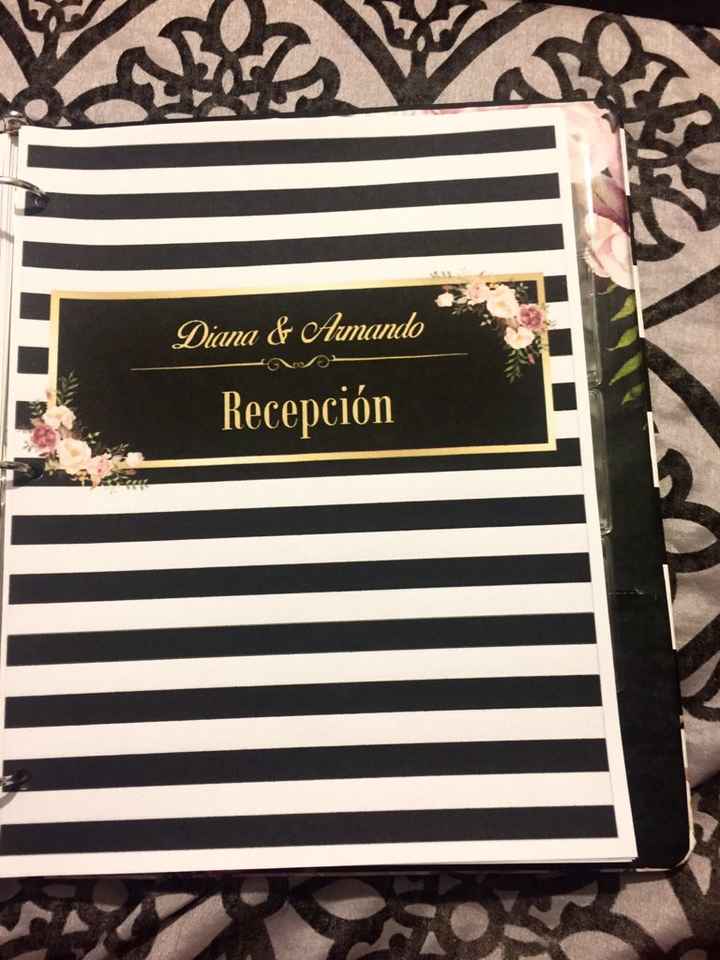 Mi agenda organizadora de bodas casi terminada ❤️ - 20