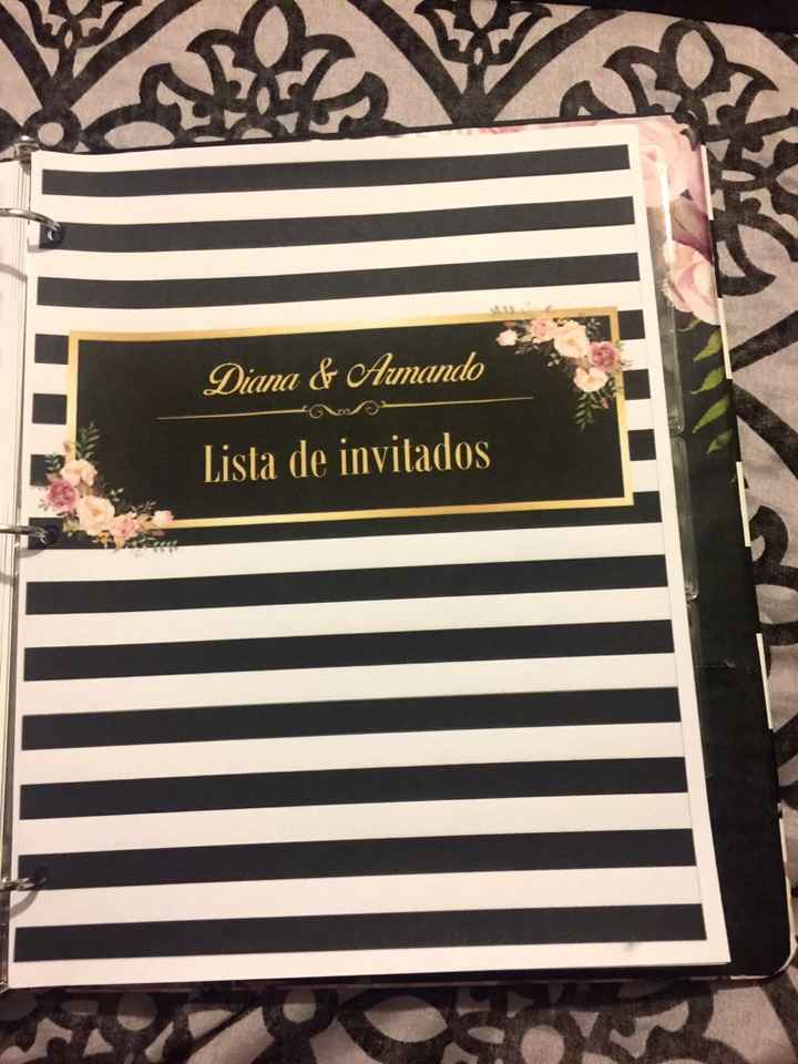 Mi agenda organizadora de bodas casi terminada ❤️ - 22