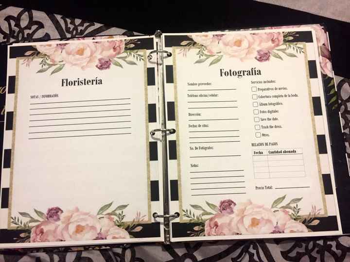Mi agenda organizadora de bodas casi terminada ❤️ - 25