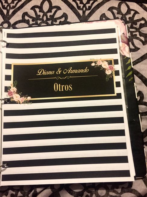 Mi agenda organizadora de bodas casi terminada ❤️ - 19