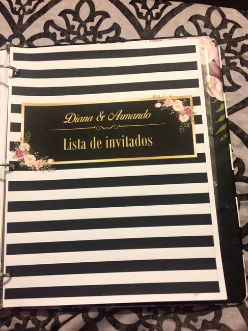 Mi agenda organizadora de bodas casi terminada ❤️ - 22