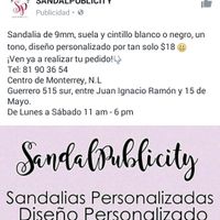 Pantuflas o sandalias como recuerditos - 1