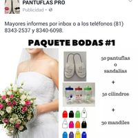 Pantuflas o sandalias como recuerditos - 2