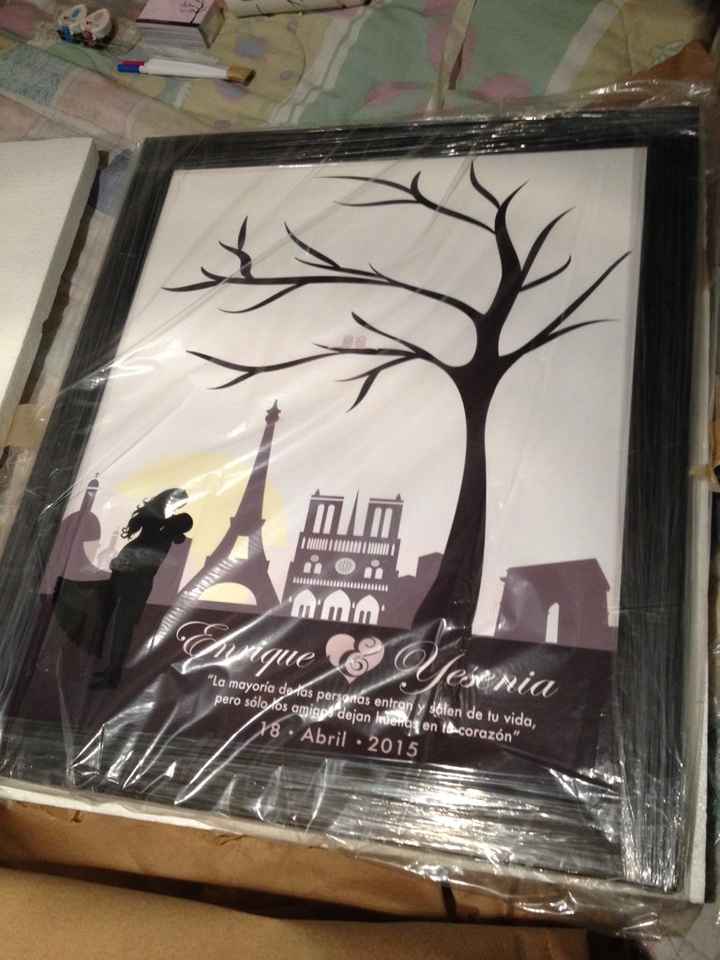 La foto de mi árbol de huellas  - 1