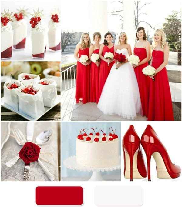 Ideas para boda en rojo y blanco :) - 1